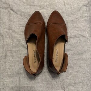 Pierre Dumas Brown Flats Comfortable Slip-On Loafers